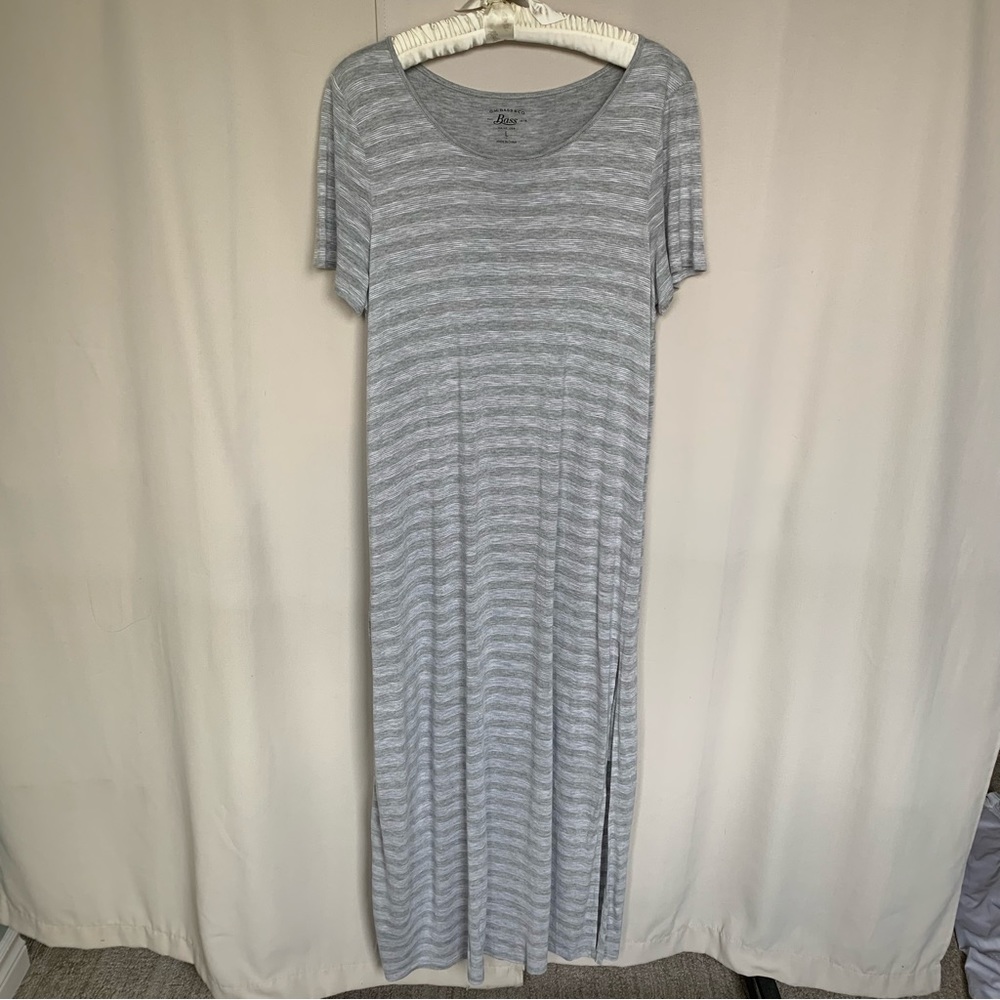 Bass Grey Lightweight Summer Maxi